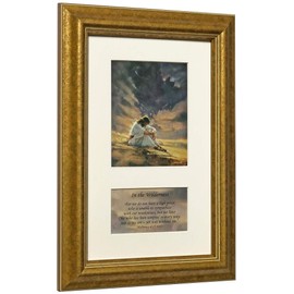 Ron DiCianni in The Wilderness Matted & Framed Spiritual Art Jesus Christ