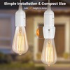SURAIELEC Dusk to Dawn Sensor Socket, Automatic Light Sensor Socket