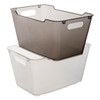 keeeper 6 Litre Textured Storage Box Lotta Natural (Transparent)