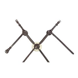 Shires Avignon Figure Eight Noseband (Full, Havana)