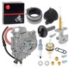 Carburetor Carb and Fuel Valve Petcock + Lever Intake Manifold