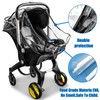 Car Seat Rain Cover,Food Grade EVA,Universal Baby Stroller Accessory for