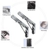 Ldzzuo 2 Pack Folding Shelf Brackets, Heavy Duty Shelf Bracket,