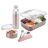 Smash Eco-friendly Bento 8-Piece Lunch Kit - Blush color -