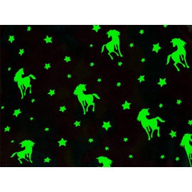 Bibykivn Unicorn Blanket Cuddly Blanket Children - Blanket Glows in the Dark, Fluffy Children's Blankets, Sofa Blanket for 1-10 Year Olds Girls and Boys, Soft Blanket for Gift (Colourful, 100 x 150 cm