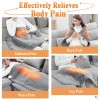 Focbeo King Size Heating Pad for Back Pain 32"x24" Extra