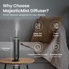 GentleJet MajesticMist Rechargeable - Aluminum Waterless Essential Oil Diffuser with