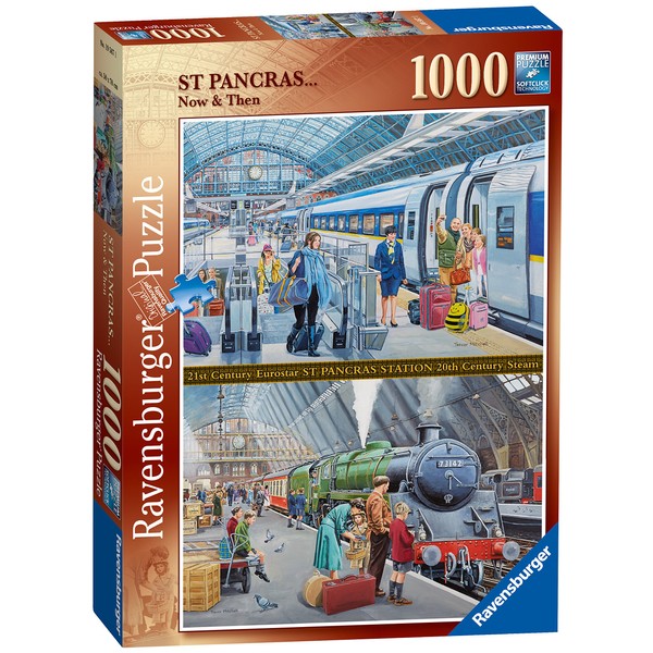 Ravensburger London - St Pancras Now & Then 1000pc Jigsaw Puzzle