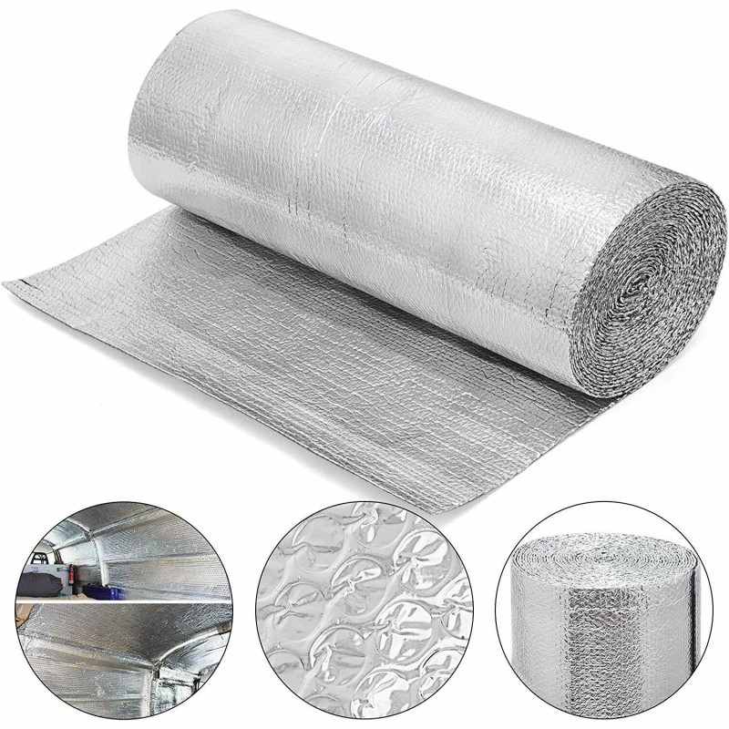 Reflectix Double Bubble Reflective Insulation Vapor Barrier Crawlspace Attic Rafter