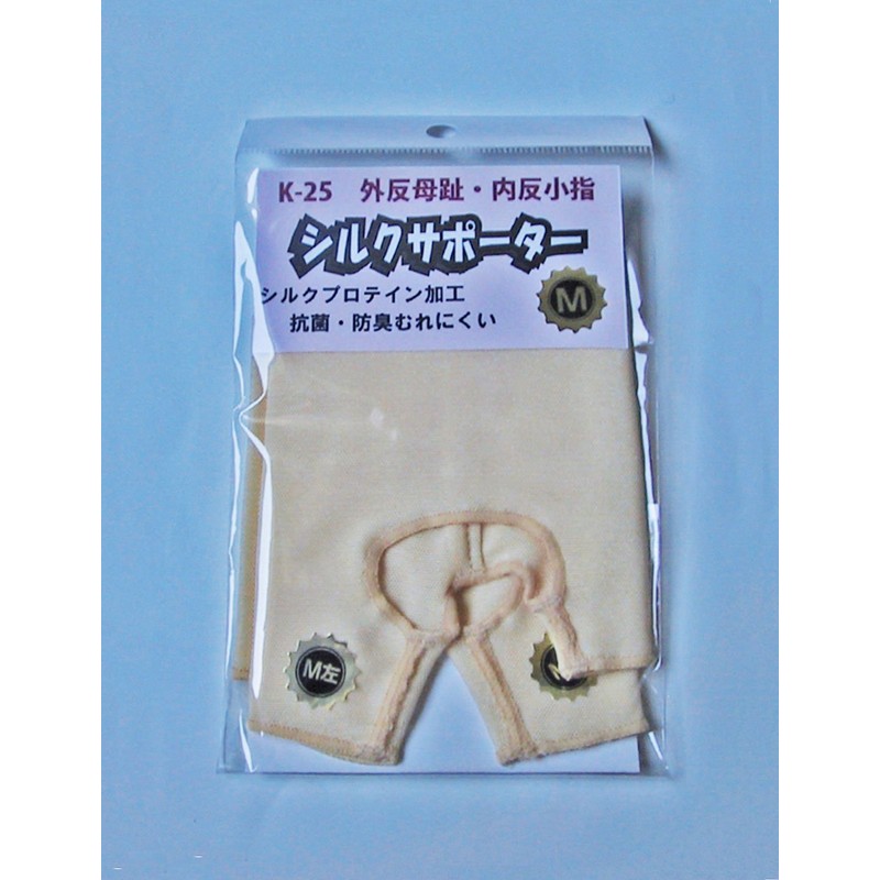 Bunion Bunion Anti-Finger Silk Supporter M (24-26 cm)