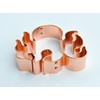 ecrandal Octopus copper cookie cutter