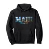 Maui Hawaii Hawaiian Islands Surf Surfing Surfer Gift Pullover Hoodie