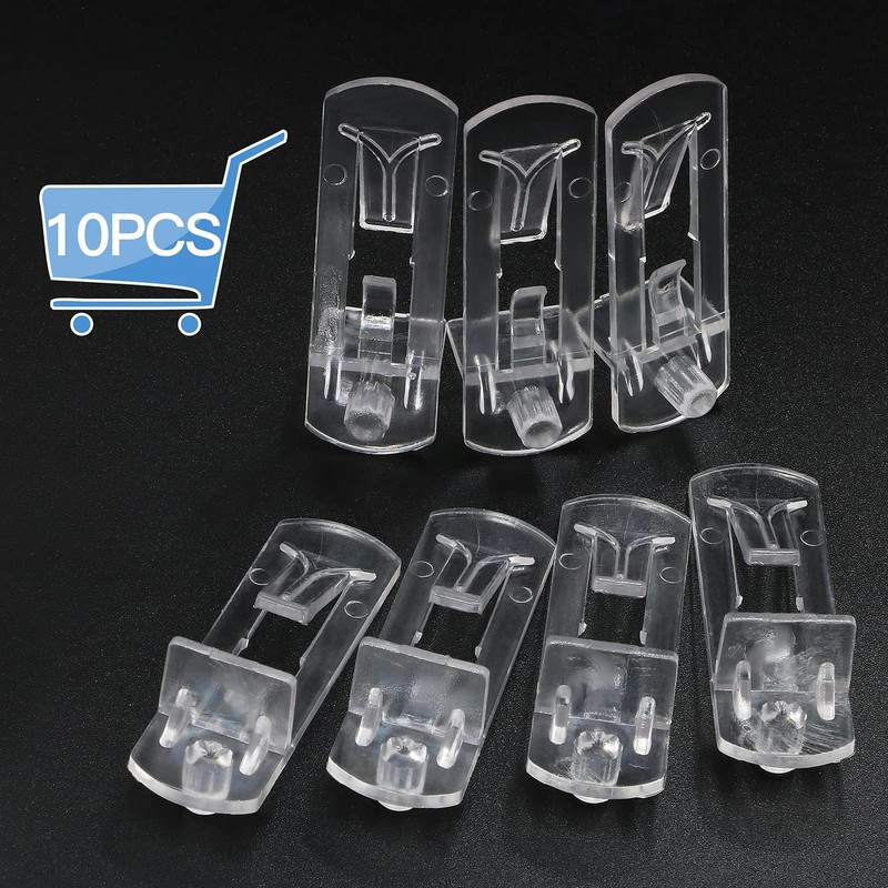 Jamiikury 10pcs Locking Shelf Pins – 5mm Cabinet Shelf Pegs,