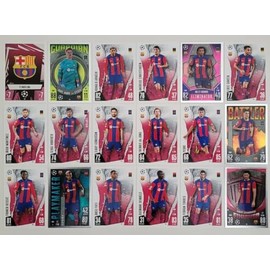 Match Attax 2023 2024 Barcelona Full Base Card Team Set