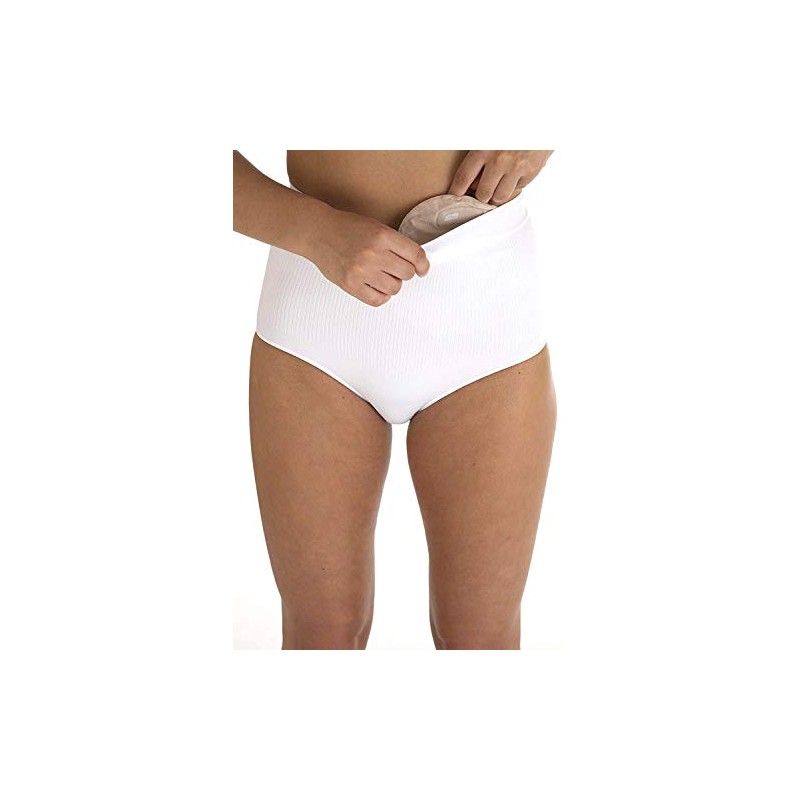 Comfizz Ostomy Level 1 Support Briefs: Women’s, High Waist, Light