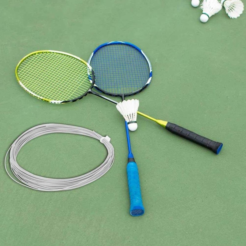 Keenso 2 Pieces Badminton Racket String 10M High Flexibility Badminton