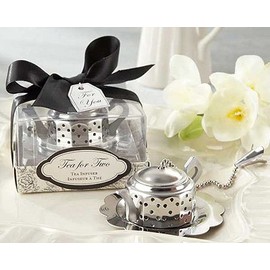 "Tea for Two" Teapot Tea Infuser - Set of 12