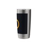 Crypto Minimalist Blockchain Design Stainless Steel Insulated Tumbler