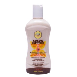 Beach Vibes - After Sun Crema Aloe Cacao 240 ml. Crema calmante y reparadora para después del sol. Manteca de Cacao y Aceite de Coco para suavizar e  