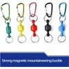PurYupearl Fishing Strongest Magnetic Net Release Magnet Clip Holder Retractor,