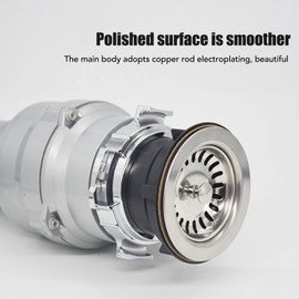 Waste Disposal Strainer and Plug, Waste Disposal Splash Guard and Plug, Waste Disposal Splash Guard for Sink, Accessories for Food Waste Disposal