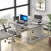 NSdirect 63" Large Computer Desk,Modern Simple Style PC Table Office