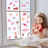Funrous 30 Pcs Happy Easter Gel Window Clings Stickers Spring