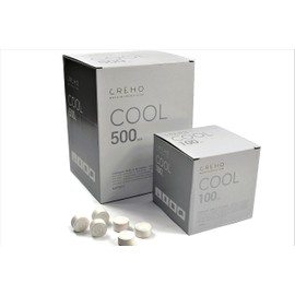 GEMM NAPKIN COOL 100 Compressed Napkin Wipes, Box of 100 Napkins 24x25 cm, 100% Viscose Natural Fiber, Hypoallergenic, Biodegradable, Disposable