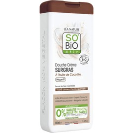 SO'BiO étic Extra Rich Shower Cream with Organic Coconut Oil 650 ml
