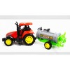 ECCRIS Farm Toys Tractor with Farm Animals Figurines and Fence