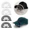 Brim Bender (4-Pack) - Perfect Hat Curving Band, Steaming Optional