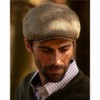 Walker and Hawkes - Harris Tweed Edward Flat Cap w/
