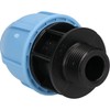 25mm x 3/4" MDPE Male Adapter Compression Coupling Fitting Water