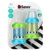 Sassy (2 Pack)Sassy Baby Food Cereal Feeder Bottles With Spoon