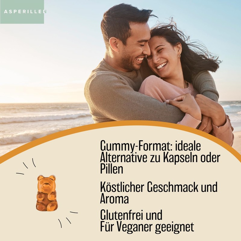 Turmeric Gummy Bears with Ginger and Black Pepper - High