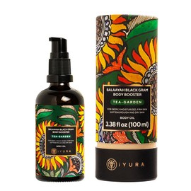 The Ayurveda Experience iYURA Balaayah Black Gram Body Booster Oil - Tea-Garden Blend | Ayurvedic Massage & Moisturizing Body Oil | Luxurious, Fast-Absorbing & Non-Sticky | 3.38 fl oz