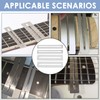 4pcs Guitar Fingerboard Guards Guitar Luthier Maintenance Kit Stainless Steel