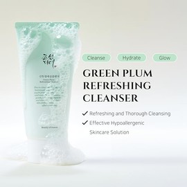 Beauty of Joseon Green Plum Refreshing Cleanser Gel Type Deep Pore Cleansing, Acne Face Wash, Blackhead Remover para todo tipo de piel, 100mL,...     