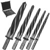 5 Piece M2 HSS Taper Chucking Reamer Set, 1", 3/4",
