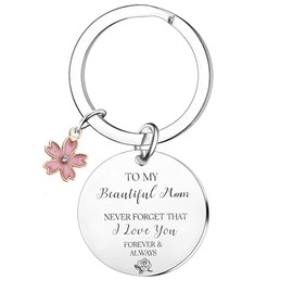 Nfyxcaz Mum Gifts From Daughter Son Mothers Day Gifts Mum Keyring Christmas Birthday Gifts For Mum Mama