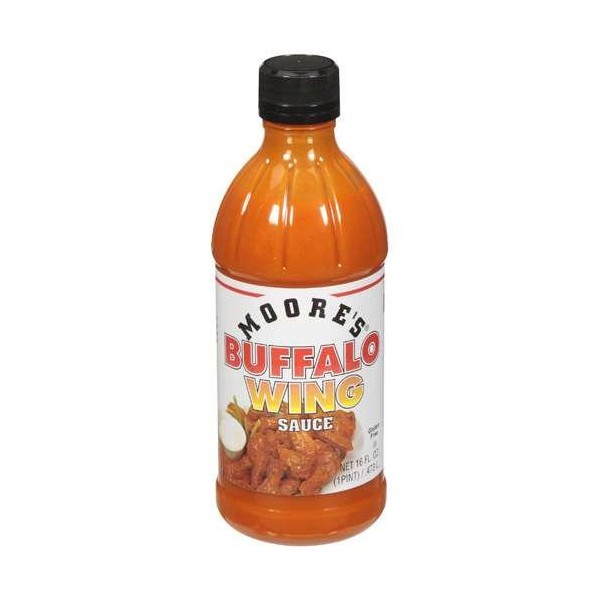 Moore's Sauce, Buffalo Wing, 16-Ounce (Pack of 3)