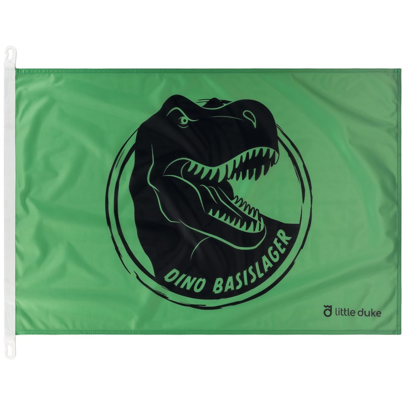 Flag Dino Base Camp 90 x 60 cm (Green)