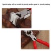 Double Flat&Round Nylon Jaw Pliers Bracelet Jewelry Making Tool (D