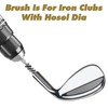Xindojuz 4 PCS Golf Clubs Head Hosel Brush, Stainless Steel