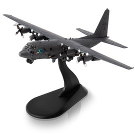 HANGHANG 1/200 Military Model Plane AC130H Alloy Fighter Plane Model Model Airplane for Collections and Displays