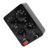0-9999 Ohm Variable Resistor Box, Precision Adjustable Resistance for Physics
