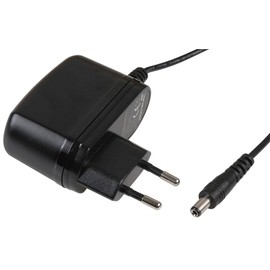 PRO ELEC PELL0219 12V,1A, 12W, Euro 2 Pin, Plug In Power Supply, 2.1mm Plug