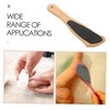 Healeved Dual-sided Foot File Sandpaper Heel Scraper for Cracked Heels