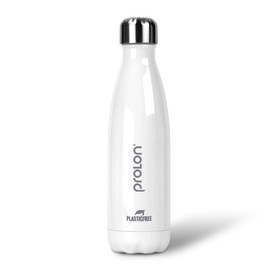 ProLon Sports Water Bottle | Double-Wall Vacuum Insulated Water Bottle | Stainless Steel Water Bottle | BPA-Free & Leak Proof | Reusable Water Bottle for Everyday Hydration & Active Lifestyle | White