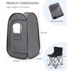 Gollense Portable Steam Sauna Tent with 4L 1500W Steamer, Foldable